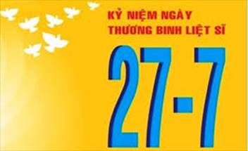 kỷ niệm 72 năm ngày Thương binh, Liệt sĩ